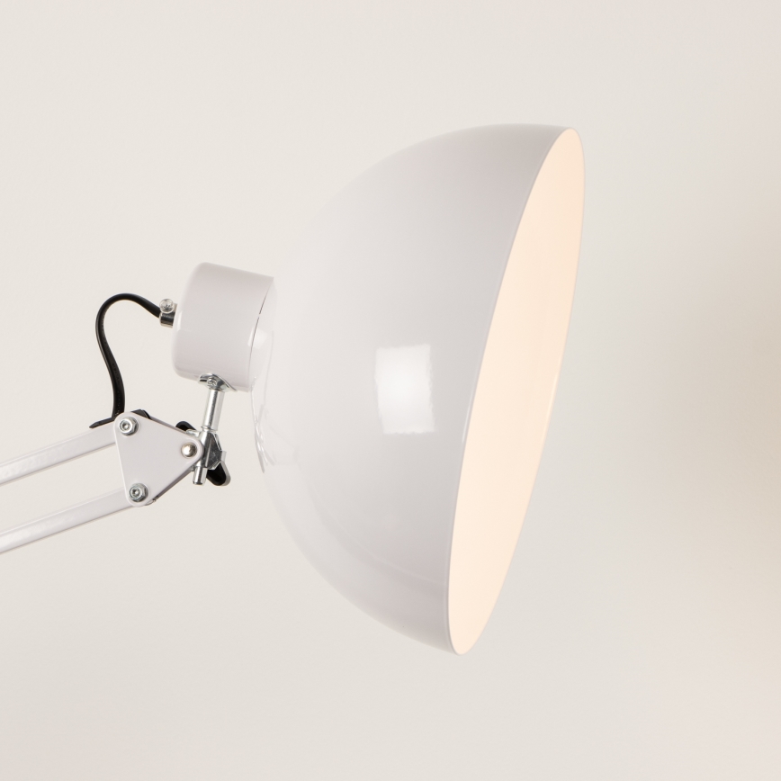BRILAGI - Lampă de podea flexibilă TASKER 1xE27/60W/230V 157 cm albă