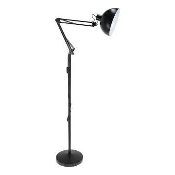 Brilagi - Lampă de podea flexibilă TASKER 1xE27/60W/230V 157 cm neagră