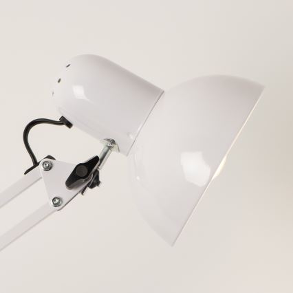 BRILAGI - Lampă de podea flexibilă TASKER 1xE27/60W/230V 184 cm albă