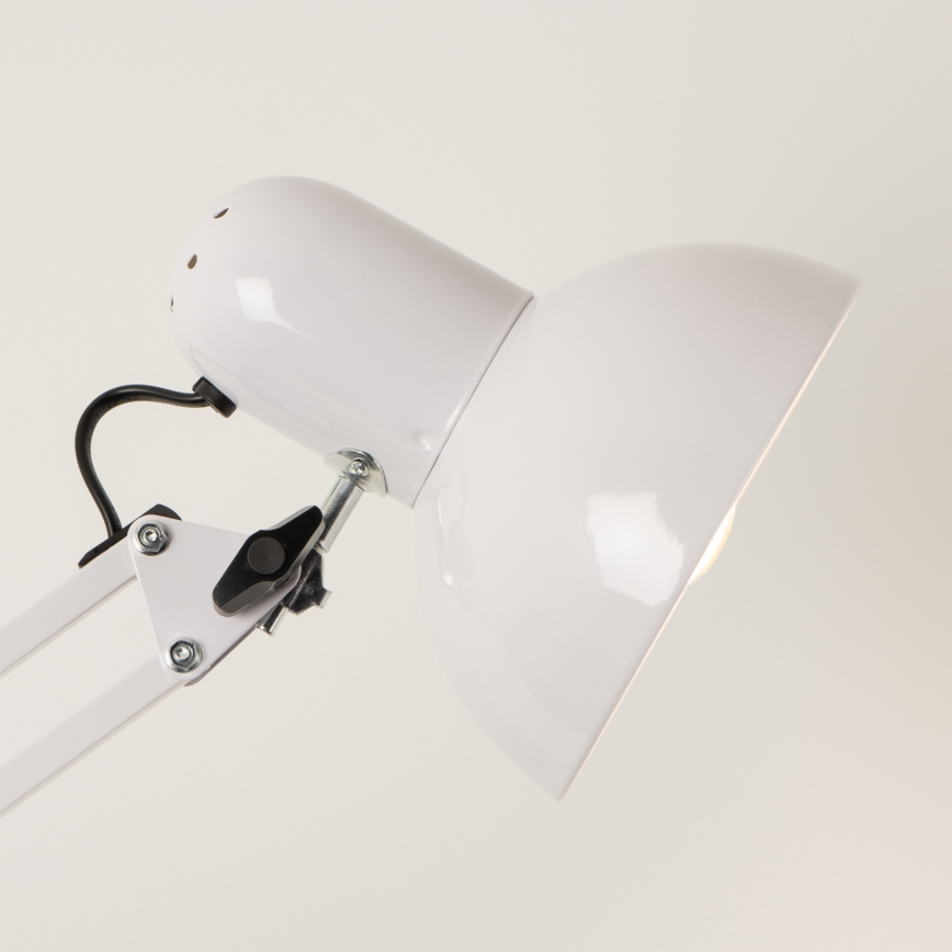 BRILAGI - Lampă de podea flexibilă TASKER 1xE27/60W/230V 184 cm albă