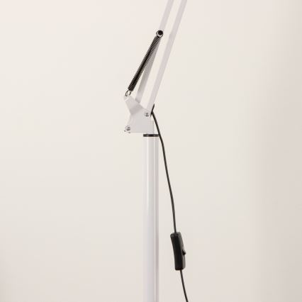 BRILAGI - Lampă de podea flexibilă TASKER 1xE27/60W/230V 184 cm albă