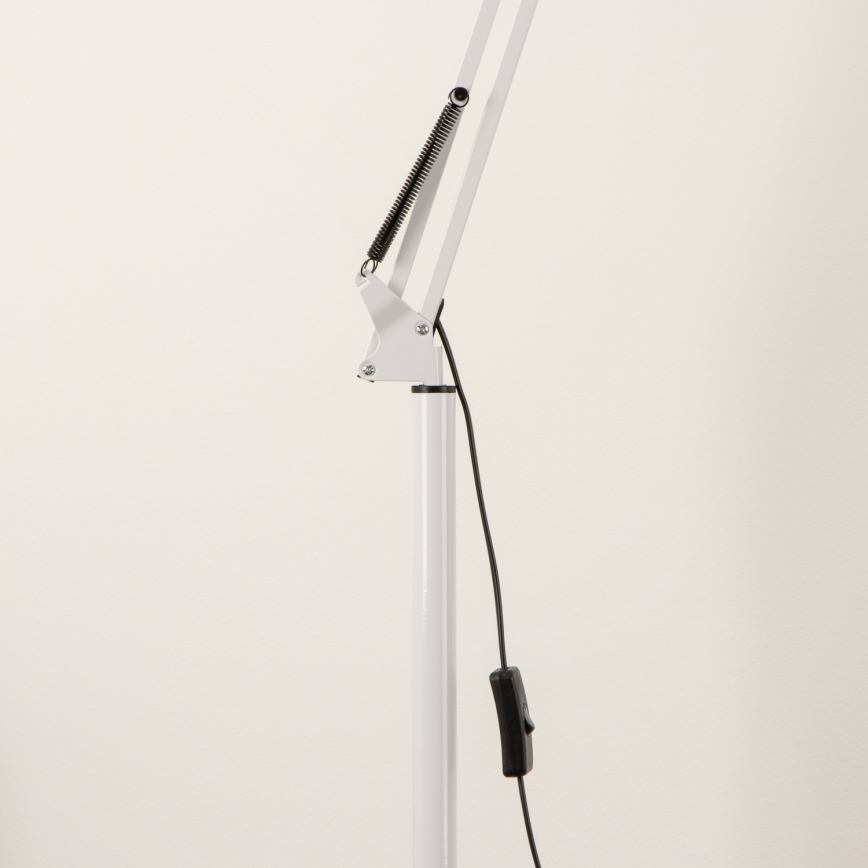BRILAGI - Lampă de podea flexibilă TASKER 1xE27/60W/230V 184 cm albă
