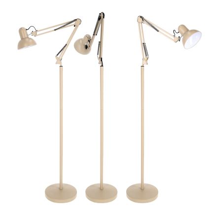 Brilagi - Lampă de podea flexibilă TASKER 1xE27/60W/230V 184 cm bej