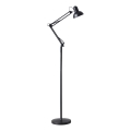 Brilagi - Lampă de podea flexibilă TASKER 1xE27/60W/230V, 184 cm, neagră