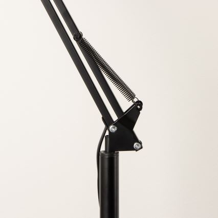 Brilagi - Lampă de podea flexibilă TASKER 1xE27/60W/230V, 184 cm, neagră