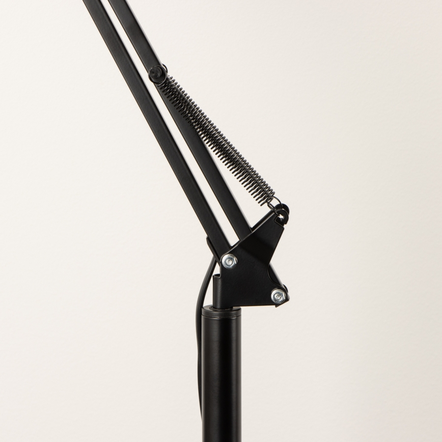 Brilagi - Lampă de podea flexibilă TASKER 1xE27/60W/230V, 184 cm, neagră