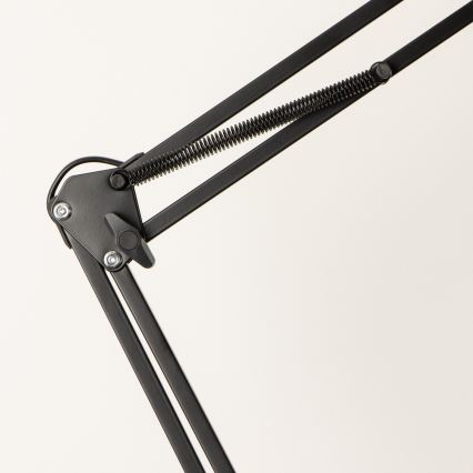 Brilagi - Lampă de podea flexibilă TASKER 1xE27/60W/230V, 184 cm, neagră