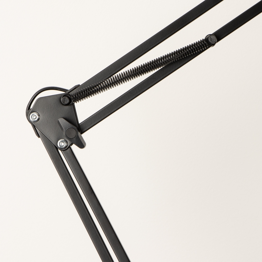 Brilagi - Lampă de podea flexibilă TASKER 1xE27/60W/230V, 184 cm, neagră