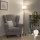 Brilagi - Lampă de podea LED CERIA 1xE27/20W/230V Ø 25 cm alb/auriu