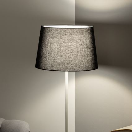Brilagi - Lampă de podea LED CERIA, 1xE27/40W/230V, Ø 30 cm, negru/alb