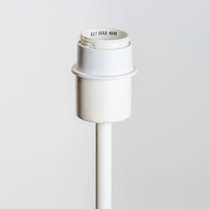 Brilagi - Lampă de podea LED CERIA 1xE27/40W/230V Ø 45 cm gri/alb