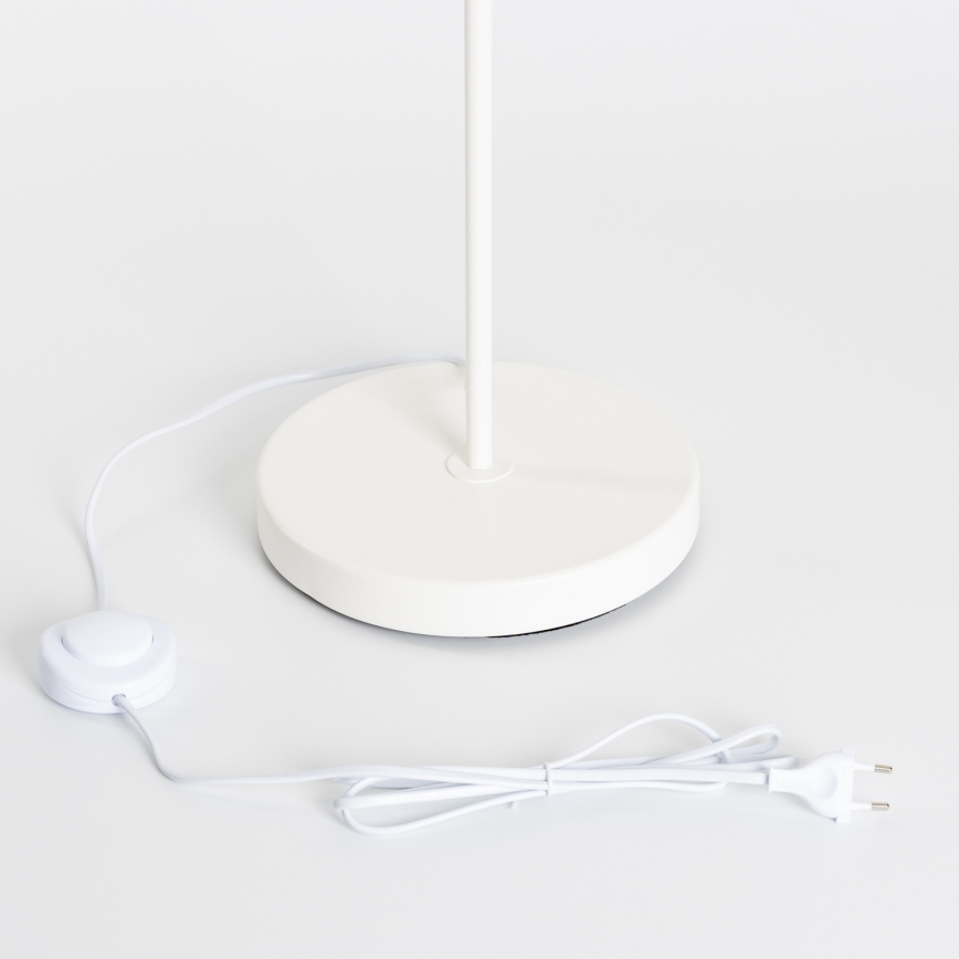 Brilagi - Lampă de podea LED CERIA 1xE27/40W/230V Ø 45 cm gri/alb