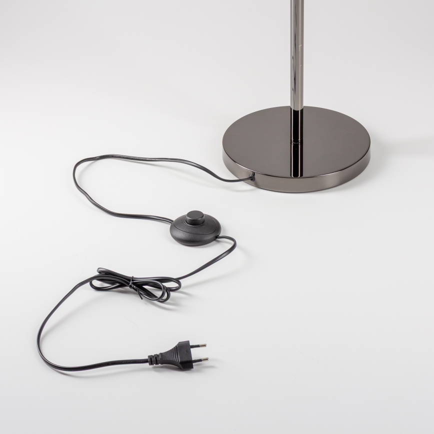 Brilagi - Lampă de podea LED MILLA 7xG9/3W/230V crom negru/fumuriu