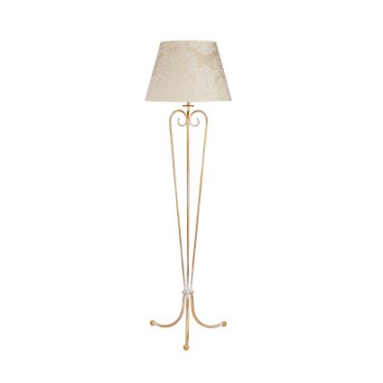 Brilagi - Lampă de podea SONIA 1xE27/15W/230V crem/patină