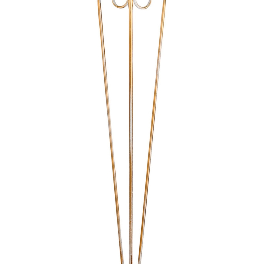 Brilagi - Lampă de podea SONIA 1xE27/15W/230V crem/patină