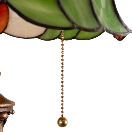Brilagi - Lampă de podea Tiffany cu vitralii SUNFLOWER 2xE27/60W/230V