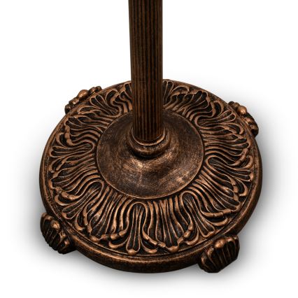 Brilagi - Lampă de podea Tiffany cu vitralii SUNFLOWER 2xE27/60W/230V