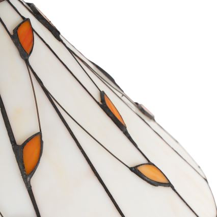 Brilagi - Lampă de podea Tiffany FOLIA, cu vitralii, 2xE27/60W/230V