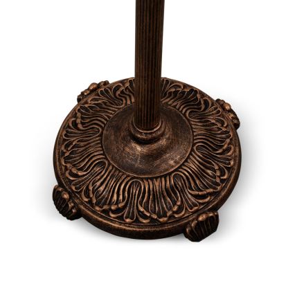 Brilagi - Lampă de podea Tiffany JUNGLE din vitralii 2xE27/60W/230V
