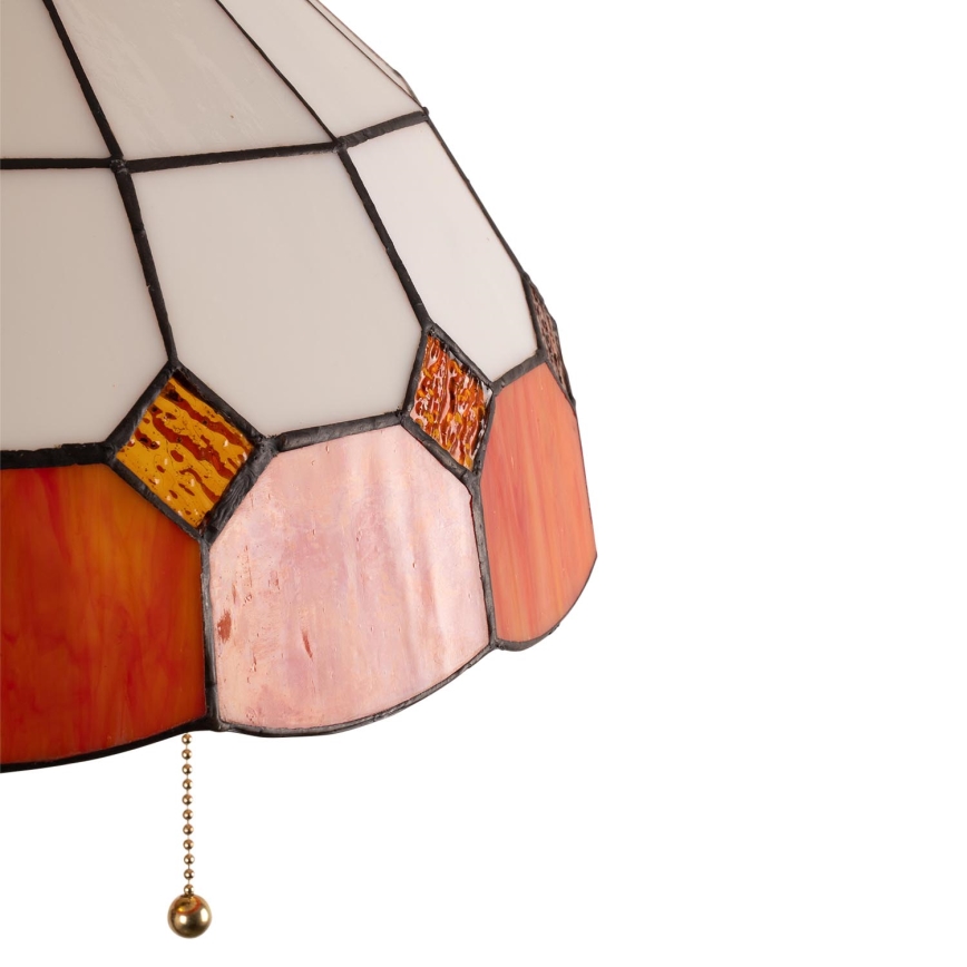 Brilagi - Lampă de podea Tiffany SIENNA cu vitralii 2xE27/60W/230V