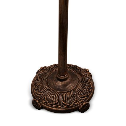 Brilagi - Lampă de podea Tiffany SIENNA cu vitralii 2xE27/60W/230V