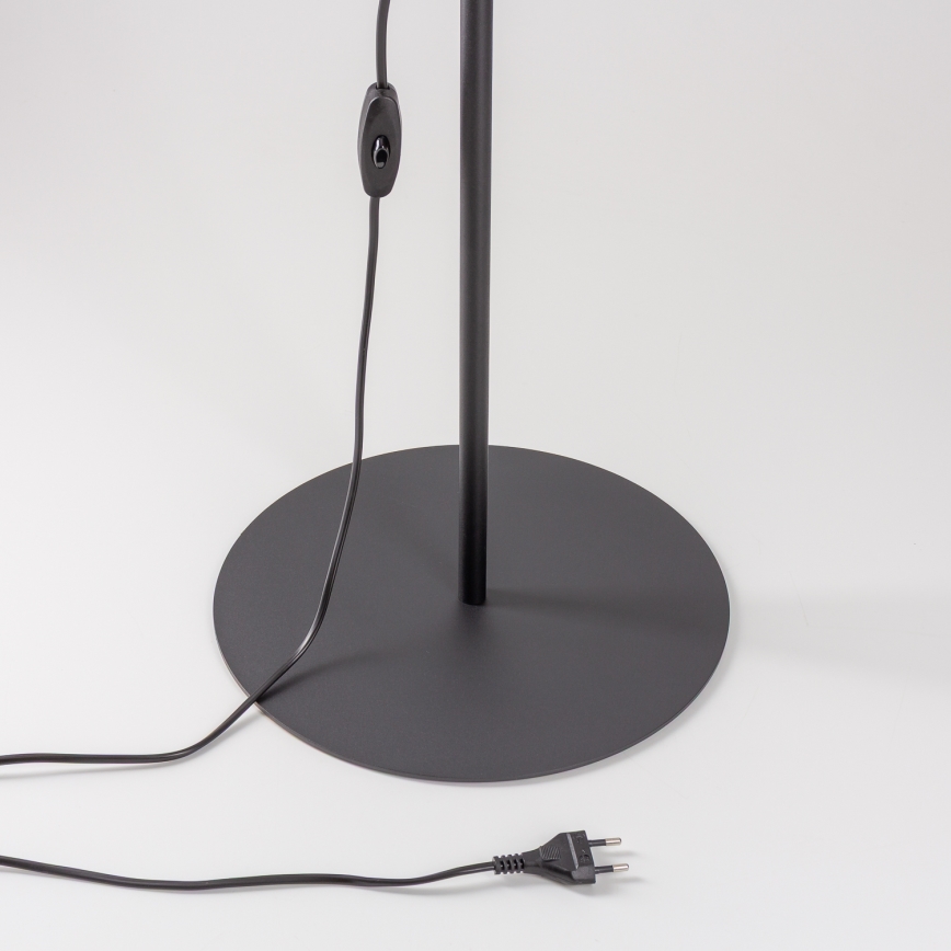 Brilagi - Lampă de podea VULCANO 3xG9/8W/230V negru/fumuriu