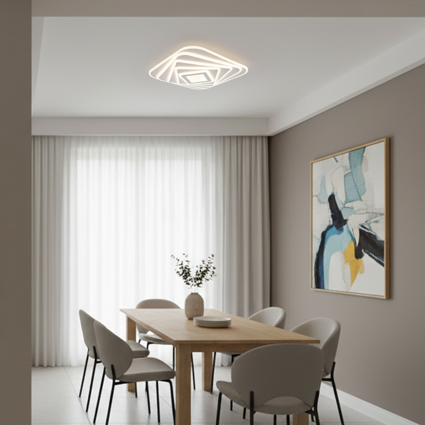Brilagi - Plafonieră LED dimabilă MODERN LED/210W/230V 3000-6000K 55x55 cm + telecomandă