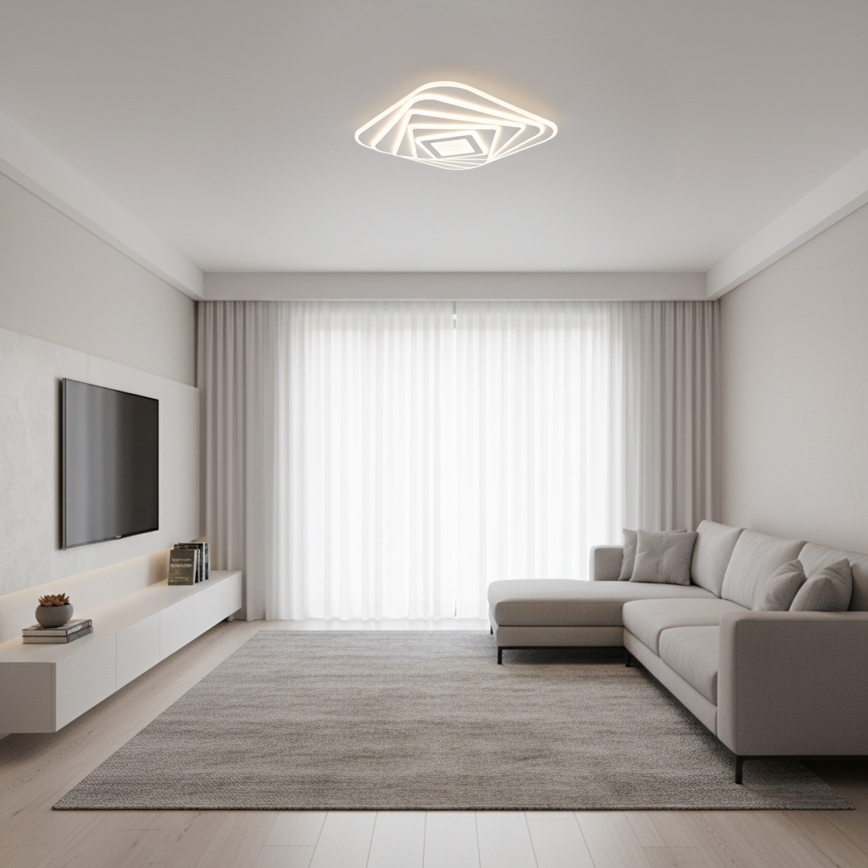 Brilagi - Plafonieră LED dimabilă MODERN LED/210W/230V 3000-6000K 55x55 cm + telecomandă