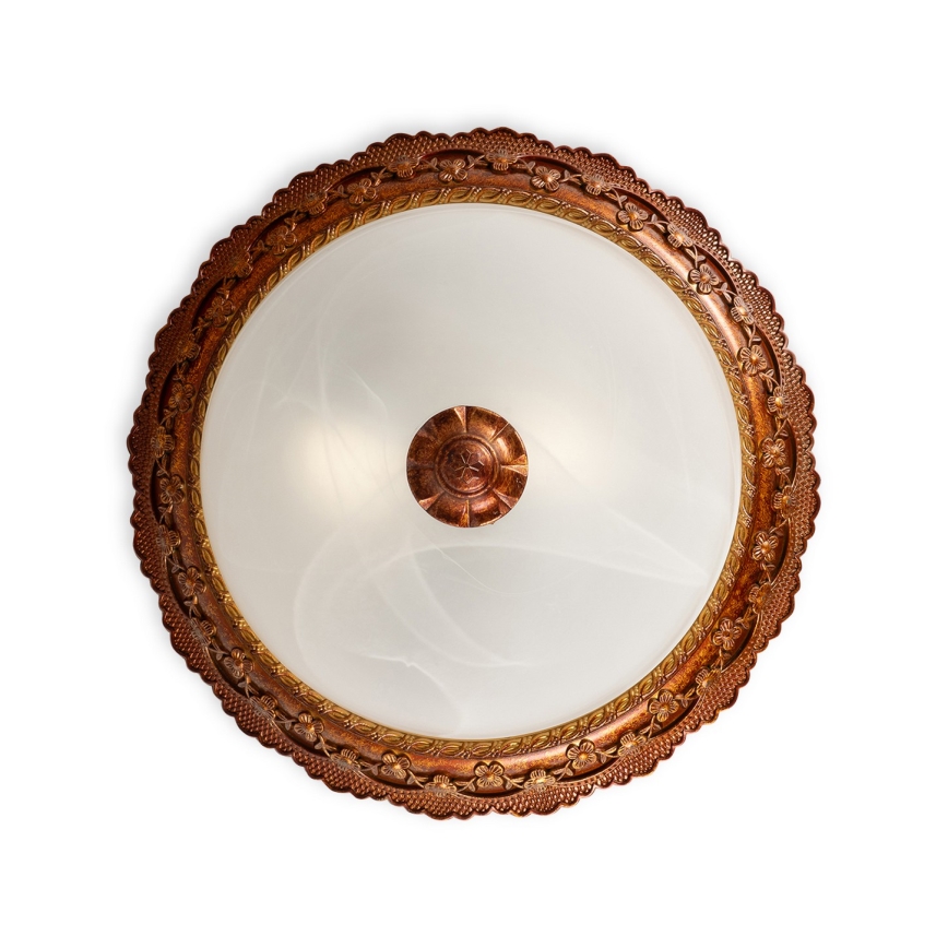 Brilagi - Lampă de tavan FRESCO 2xE27/40W/230V Ø 30 cm aurie