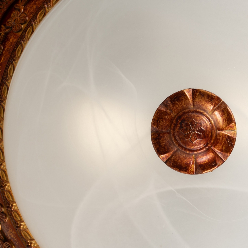 Brilagi - Lampă de tavan FRESCO 2xE27/40W/230V Ø 30 cm aurie