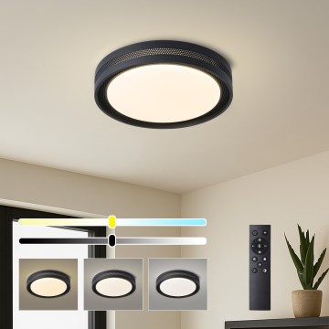 Brilagi - Lampă de tavan LED dimabilă KREON LED/54W/230V 3000-6000K alb Ø 38 cm + telecomandă