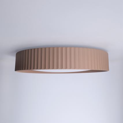Brilagi - Plafonieră LED dimabilă LUCIA LED/48W/230V 3000-6500K, Ø 41 cm, maro + telecomandă
