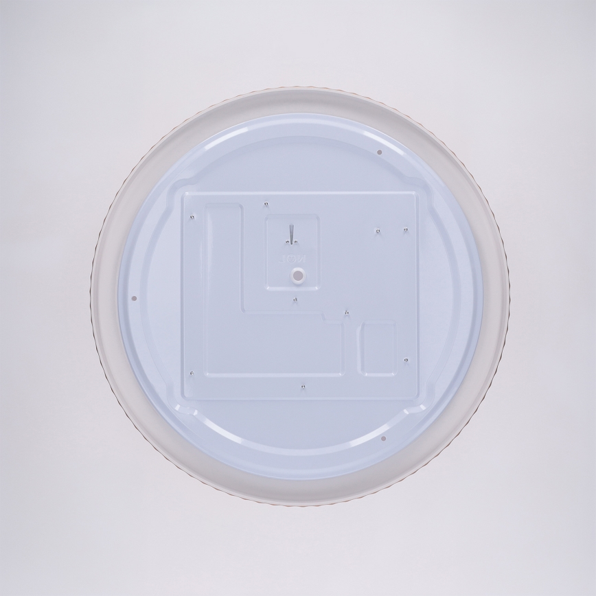 Brilagi - Plafonieră LED dimabilă LUCIA LED/48W/230V 3000-6500K, Ø 41 cm, maro + telecomandă