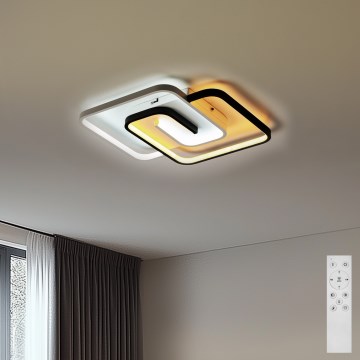 Brilagi - Lampă de tavan LED dimabilă VELO LED/64W/230V 48x48 cm 3000-6500K + telecomandă