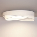 BRILAGI - Lampă de tavan LED dimabilă VELVET TWIST LED/36W/230V 3000-6000K Ø 65 cm Wi-Fi Tuya Beacon albă + telecomandă