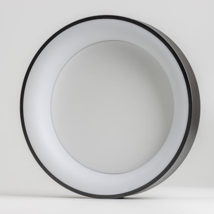 Brilagi - Plafonieră LED dimabilă FALCON, 40 W, 230 V, 3000–6500 K, Ø45 cm, negru, cu telecomandă