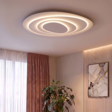 BRILAGI - Plafonieră LED reglabilă MODERN MAXI LED/87W/230V 3000-6000K 67x80 cm + telecomandă