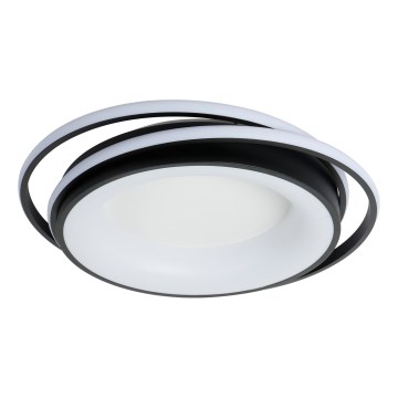 Brilagi - Lampă de tavan LED reglabilă FLARE LED/84W/230V 3000-6000K 47x51 cm neagră + telecomandă