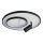 Brilagi - Lampă de tavan LED reglabilă UNITY LED/60W/230V + 1xGU10/3W 3000-6000K Ø 50 cm alb/negru + telecomandă