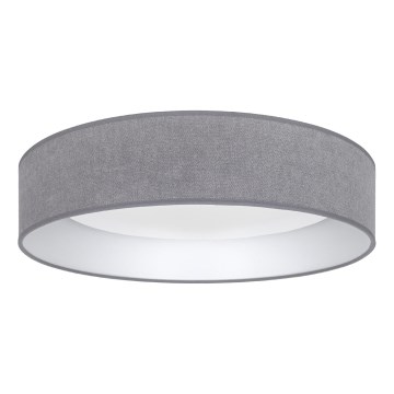 Brilagi - Lampă de tavan LED reglabilă VELVET SMART VARI LED/36W/230V 3000-6500K diametru 55 cm gri + telecomandă
