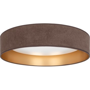 Brilagi - Lampă de tavan LED reglabilă VELVET SMARTIX STARS LED/24W/230V 3000-6000K Ø 45 cm maro/auriu Wi-Fi Tuya Beacon + telecomandă