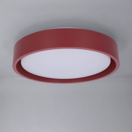 Brilagi - Lampă de tavan MATTEO LED/24W/230V, Ø 31 cm, roșie