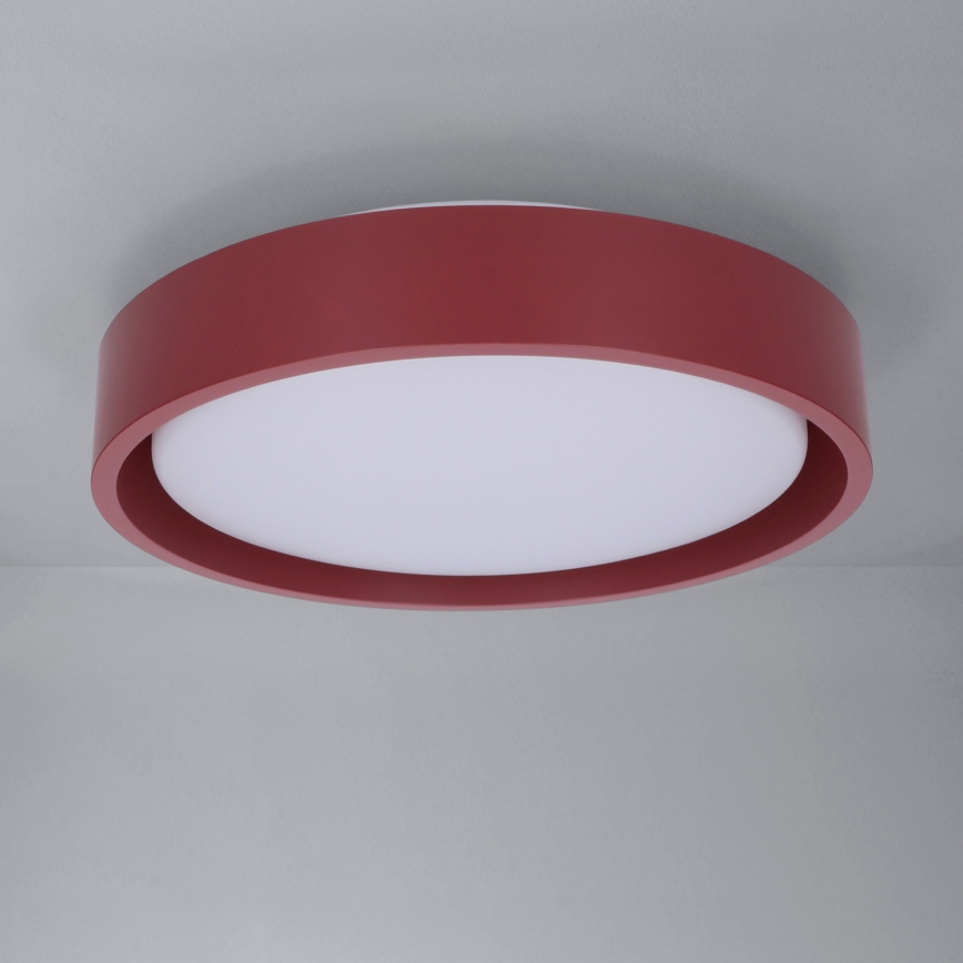 Brilagi - Lampă de tavan MATTEO LED/24W/230V, Ø 31 cm, roșie