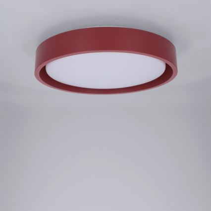 Brilagi - Lampă de tavan MATTEO LED/24W/230V, Ø 31 cm, roșie