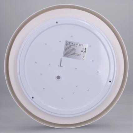 Brilagi - Lampă de tavan MATTEO LED/24W/230V, Ø 31 cm, roșie