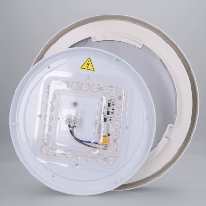Brilagi - Lampă de tavan MATTEO LED/24W/230V, Ø 31 cm, roșie