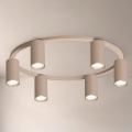 Brilagi - Lampă de tavan SELE 6xGU10/30W/230V bej