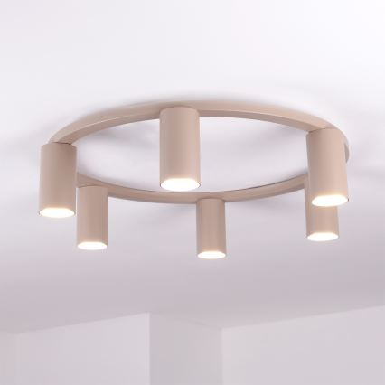 BRILAGI - Lampă de tavan SELE 6xGU10/30W/230V bej
