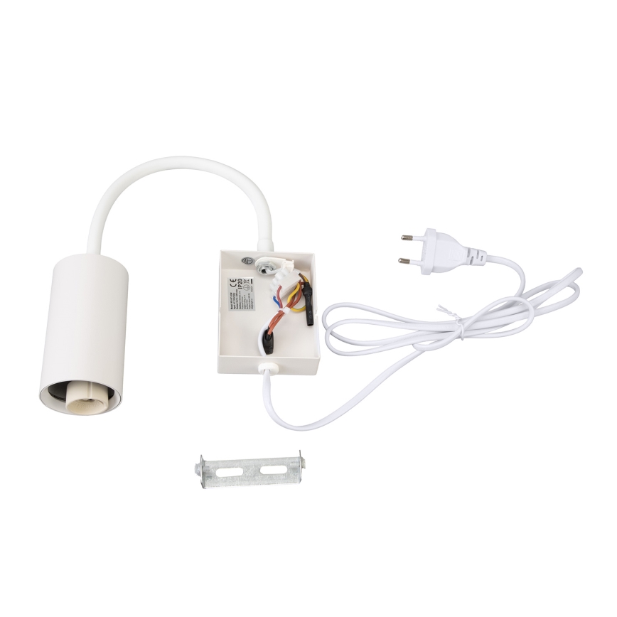 Brilagi - Lampă de perete flexibilă cu întrerupător SELE 1xGU10/30W/230V albă