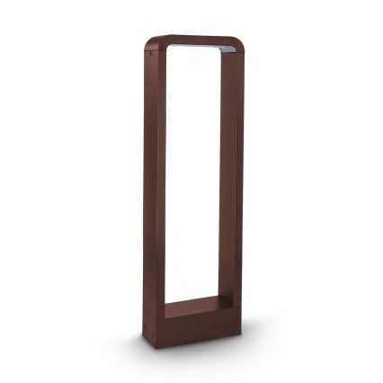 Brilagi - Lampă LED de exterior BARI, 7W, 230V, 3000/4000/6000K, maro, IP54, 50 cm